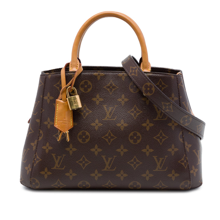 Montaigne BB Monogram Marron