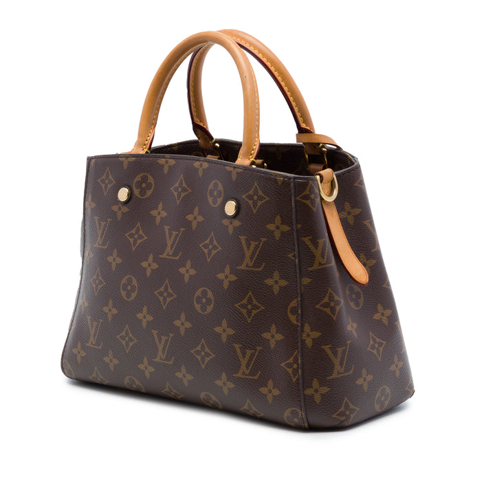 Montaigne BB Monogram Marron