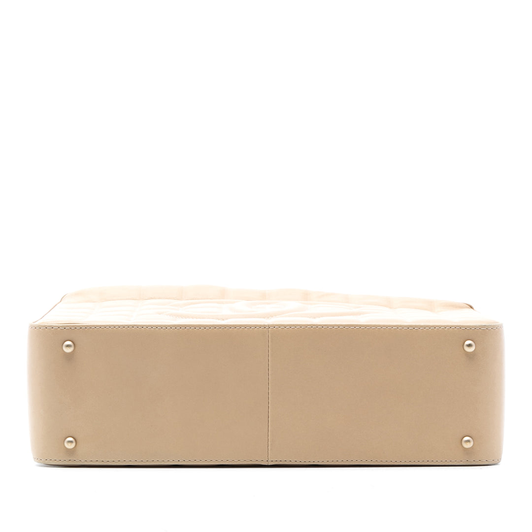 Chanel Chocolate Bar Sac Moyen Cuir d'agneau