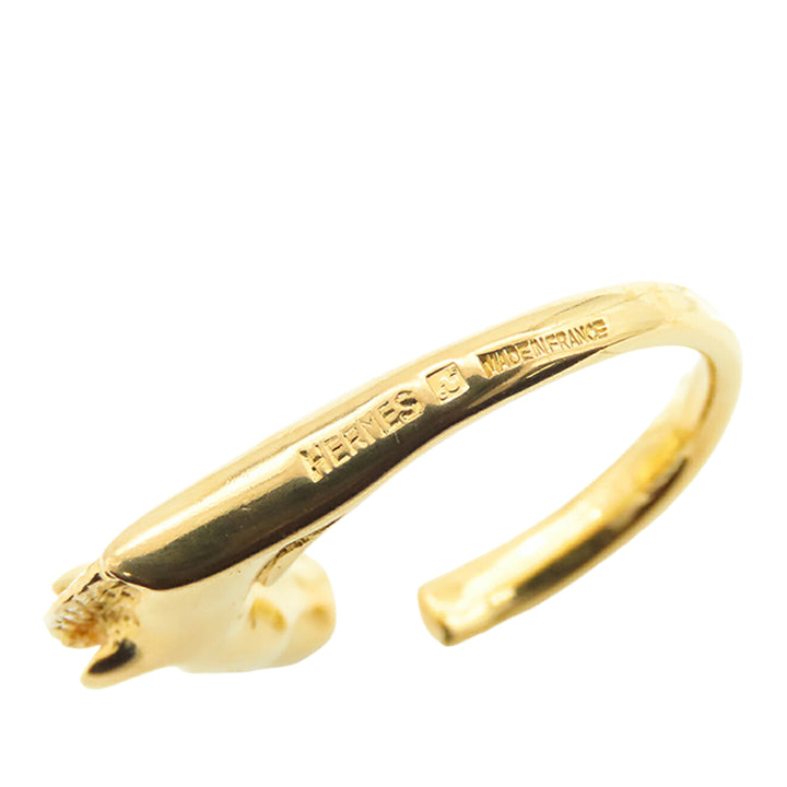Hermès plaqué Cheval Bague