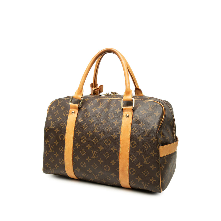 Louis Vuitton Sac de voyage Carryall Monogram Marron – vue 2 – GABY PARIS