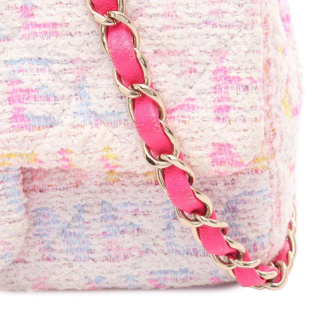Chanel Mini Rectangular Tweed Simple rabat