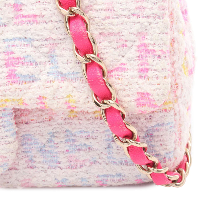 Chanel Mini Rectangular Tweed Simple rabat