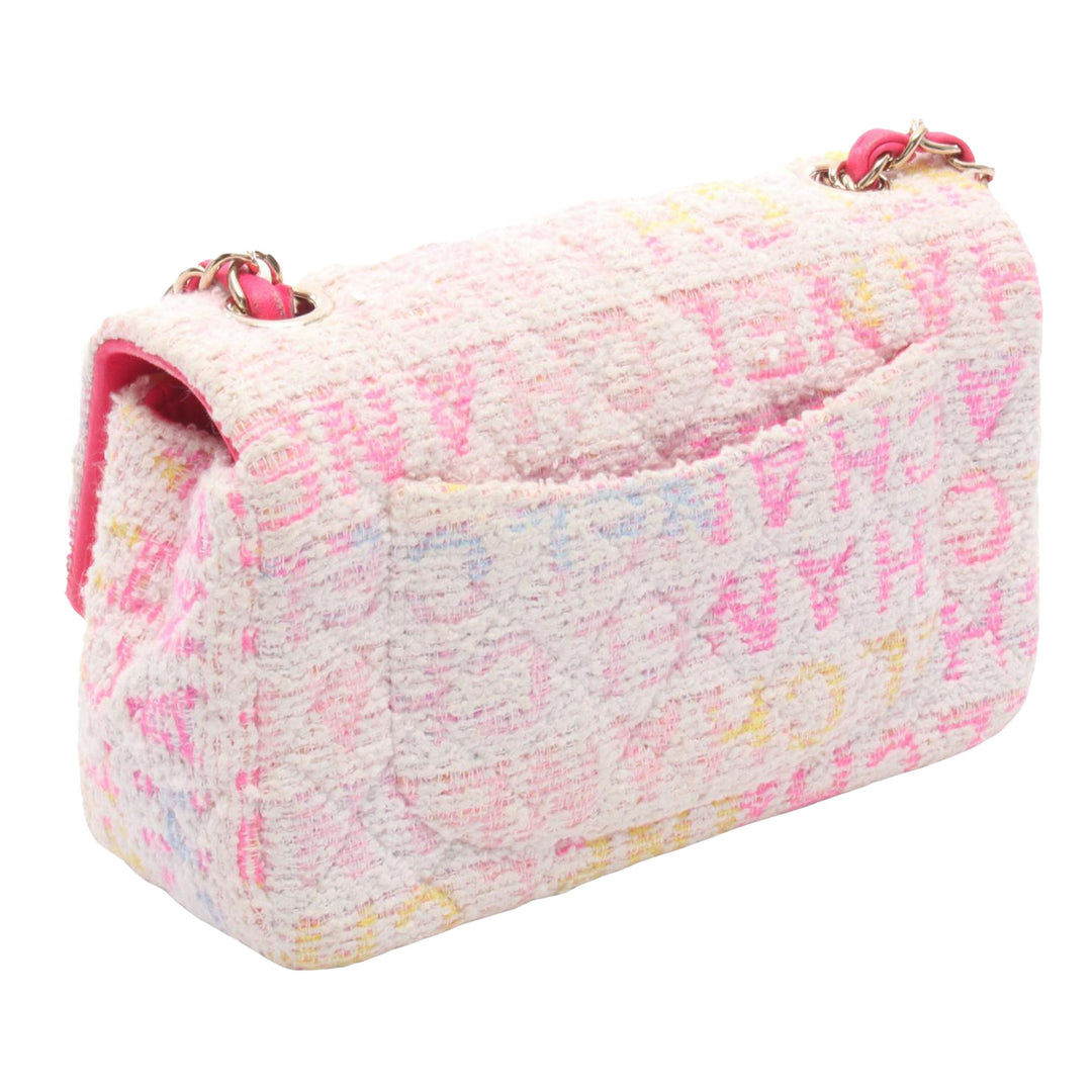 Chanel Mini Rectangular Tweed Simple rabat