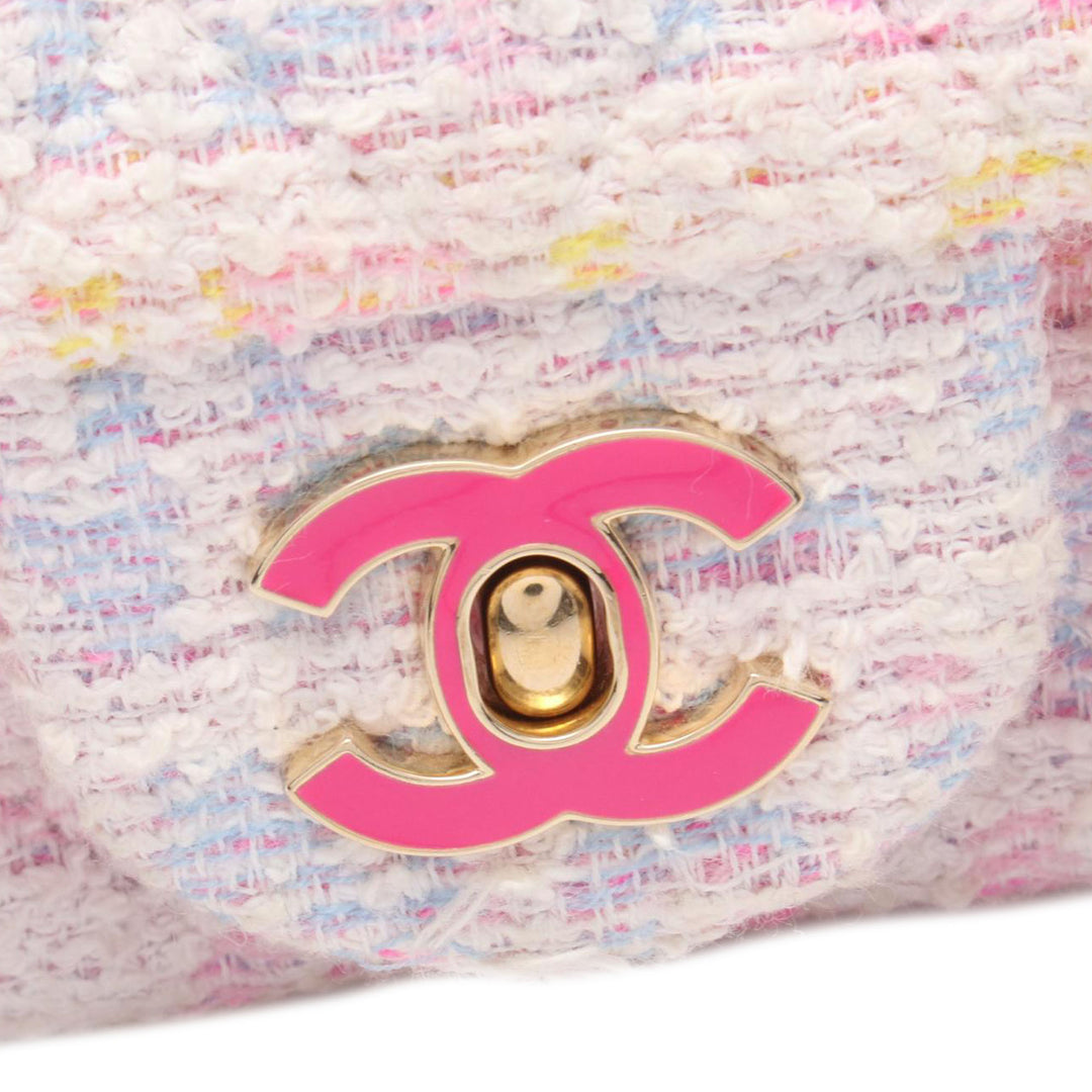 Chanel Mini Rectangular Tweed Simple rabat