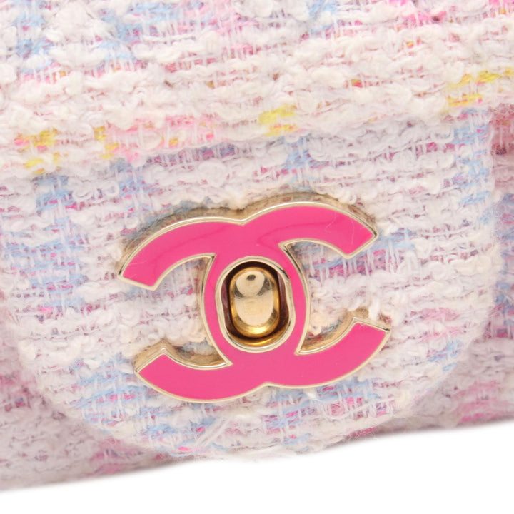Chanel Mini Rectangular Tweed Simple rabat