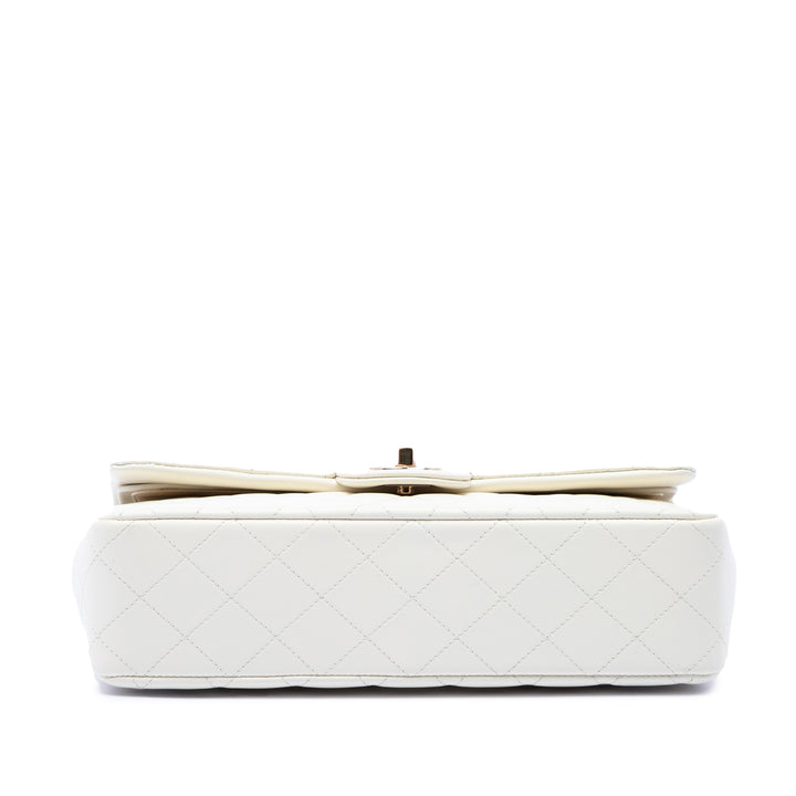 Chanel Medium Classic Cuir d’agneau Double rabat