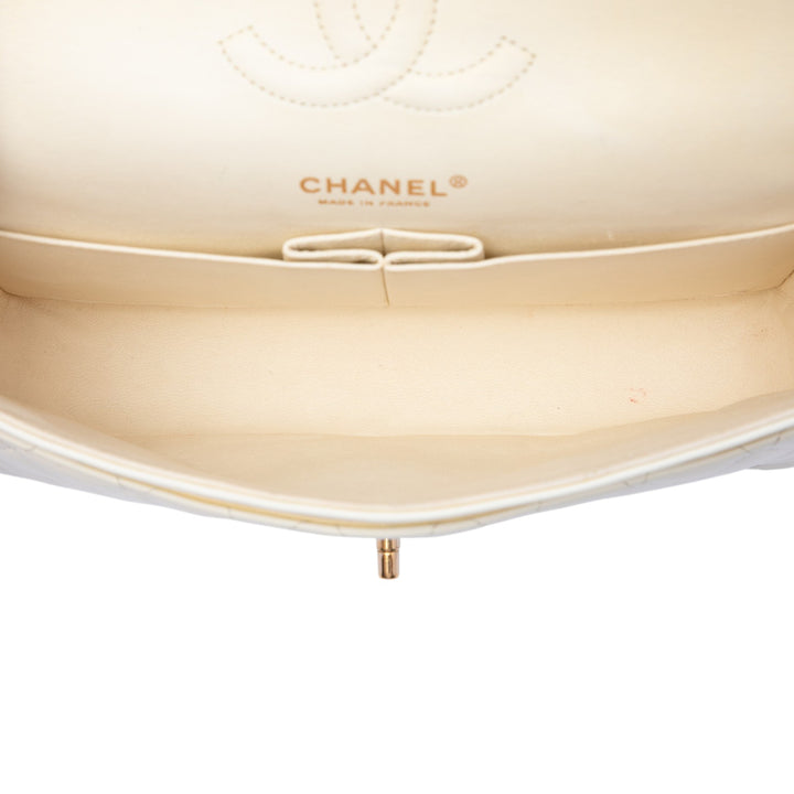 Chanel Medium Classic Cuir d’agneau Double rabat