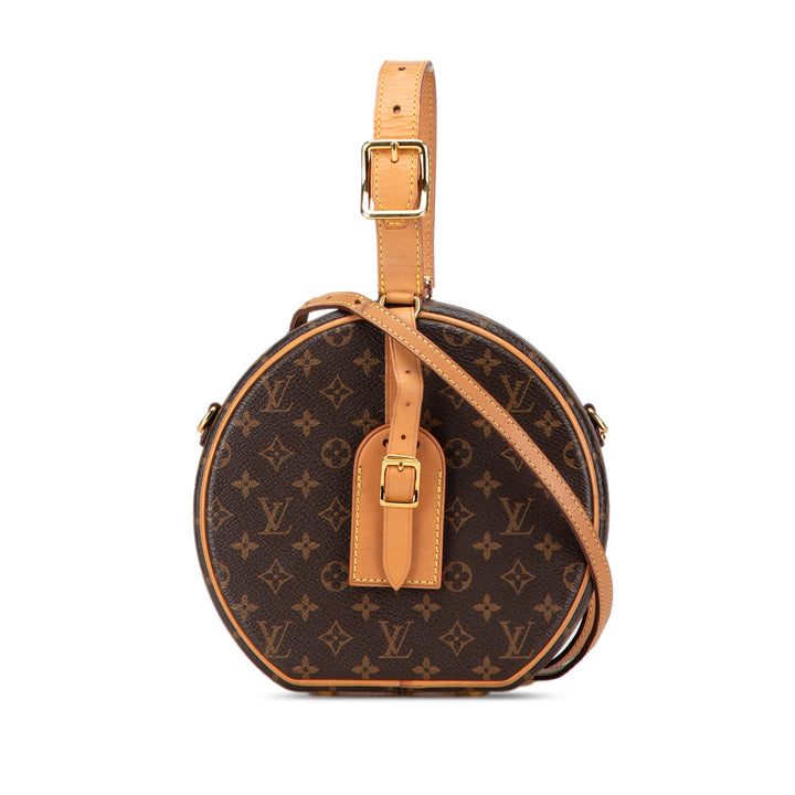 Monogram Petite Boite Chapeau Brown - Gaby Paris