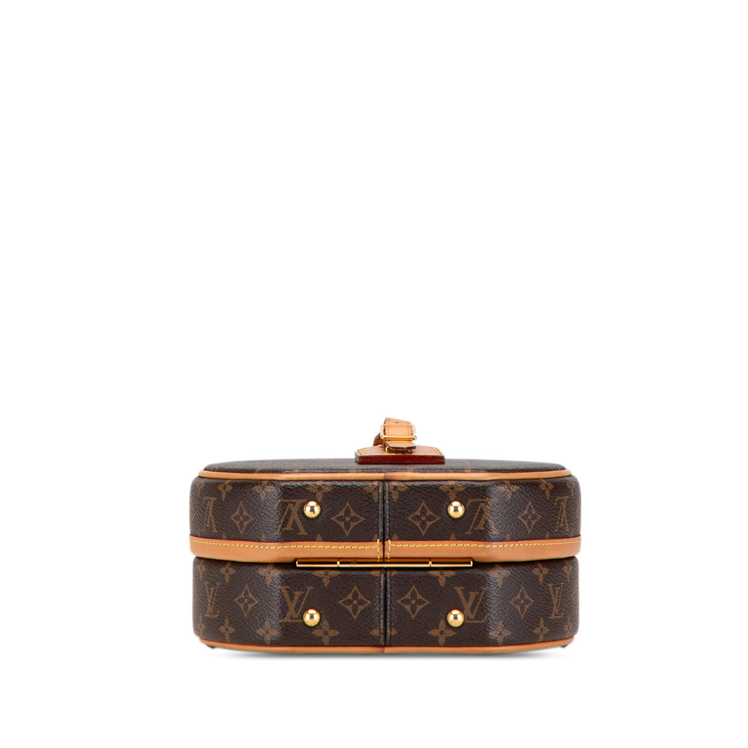 Monogram Petite Boite Chapeau Brown - Gaby Paris