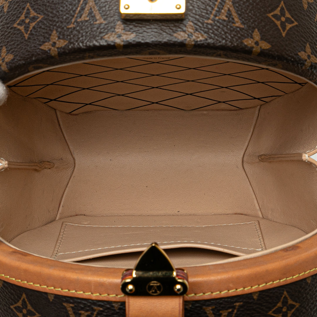 Monogram Petite Boite Chapeau Brown - Gaby Paris