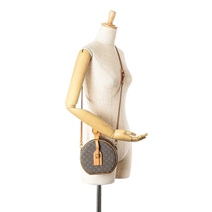 Monogram Petite Boite Chapeau Brown - Gaby Paris