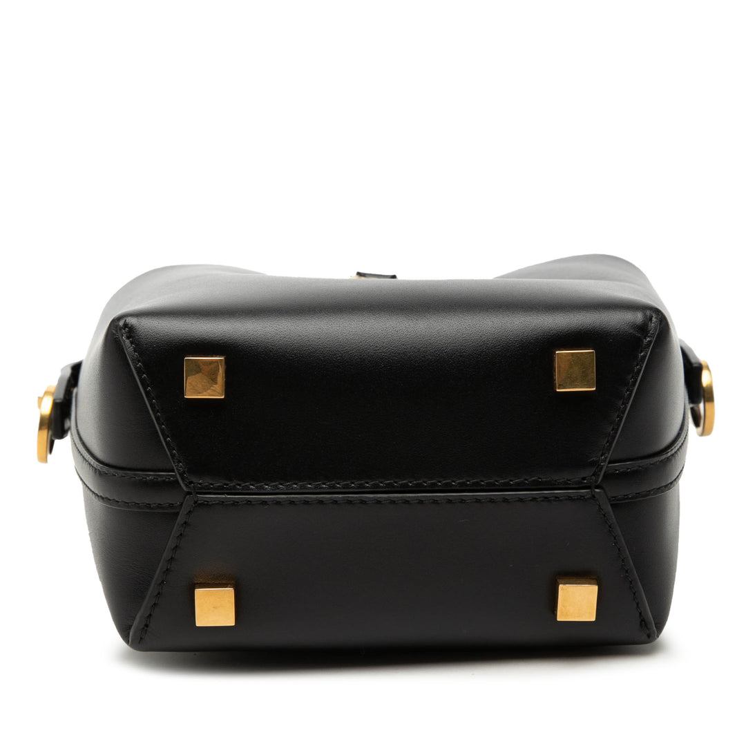 Saint Laurent Mini brillant Cuir de veau Le 37 Bucket Sac