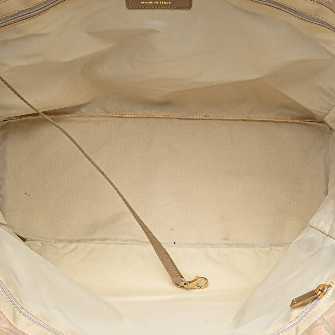 New Travel Line Nylon Tote Brown - Gaby Paris