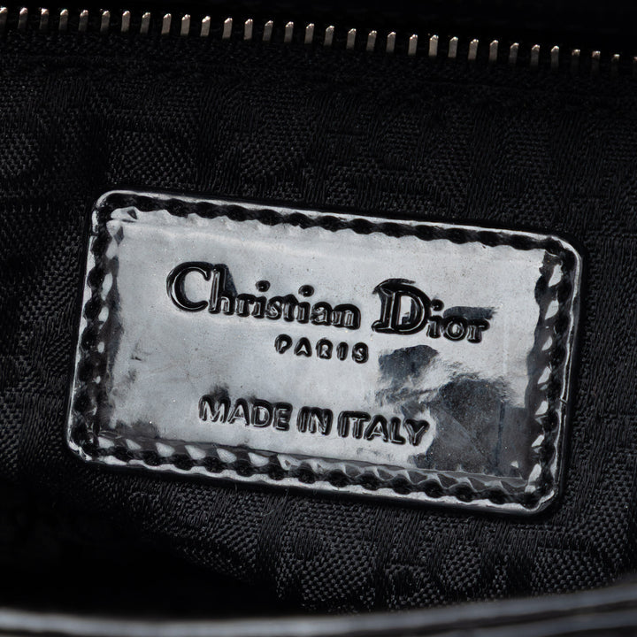 Dior Mini Cuir verni Cannage Lady Dior