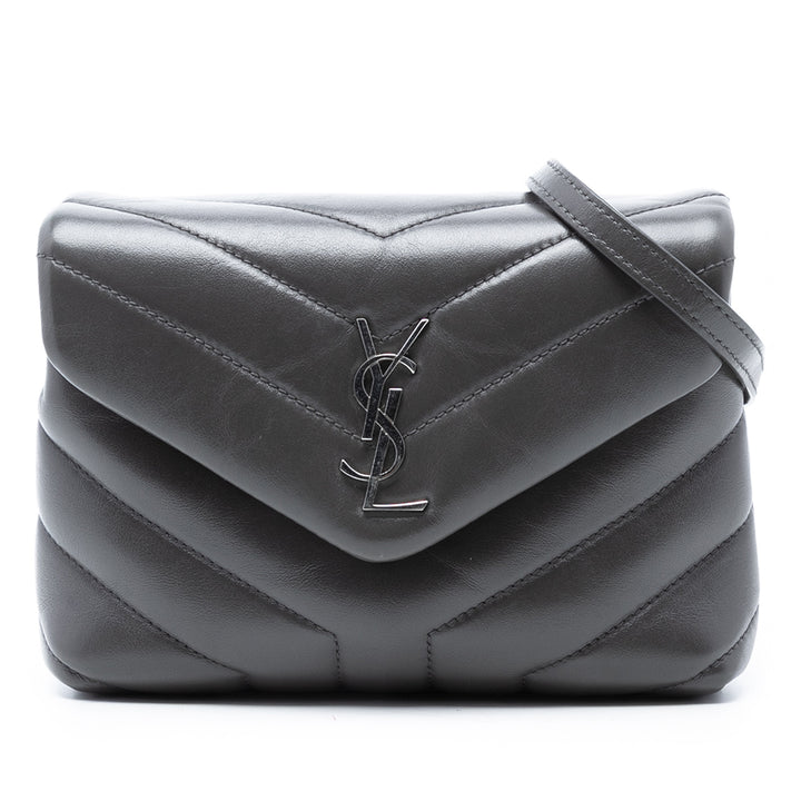 Saint Laurent Toy Matelasse Cuir Monogram LouLou Sac porté croisé