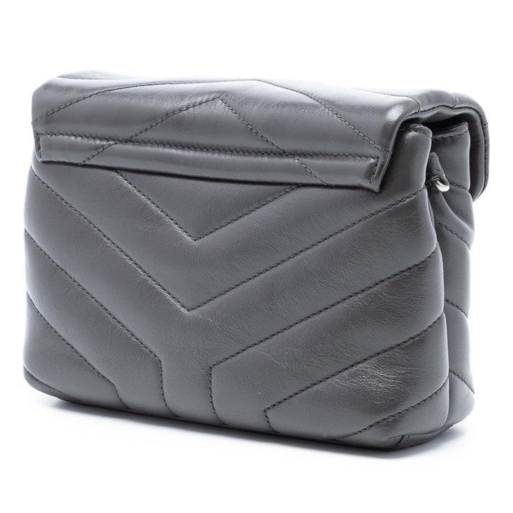 Saint Laurent Toy Matelasse Cuir de veau Monogram LouLou Sac porté croisé