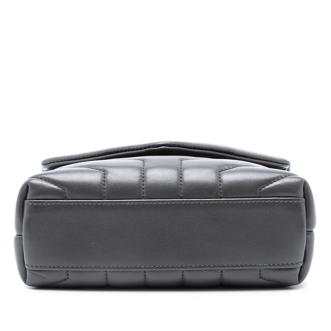 Saint Laurent Toy Matelasse Cuir Monogram LouLou Sac porté croisé