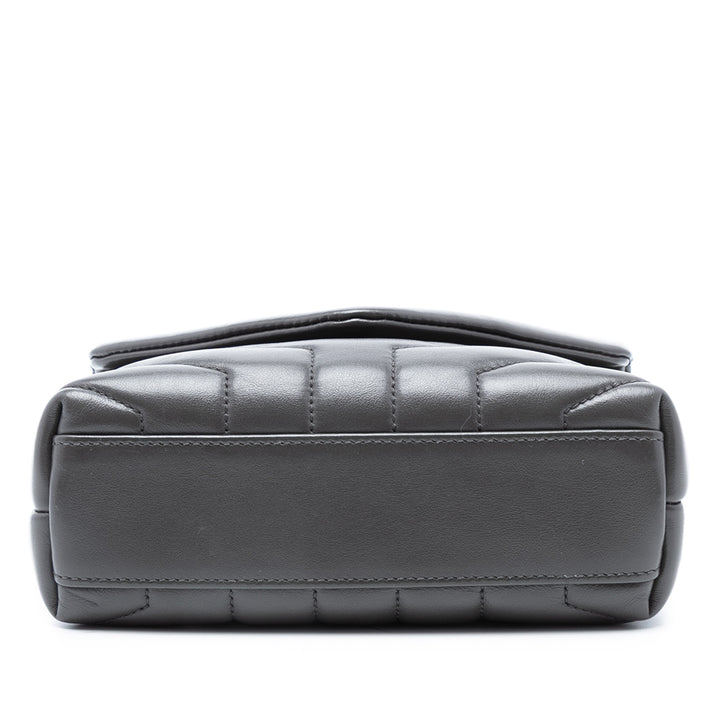 Saint Laurent Toy Matelasse Cuir Monogram LouLou Sac porté croisé