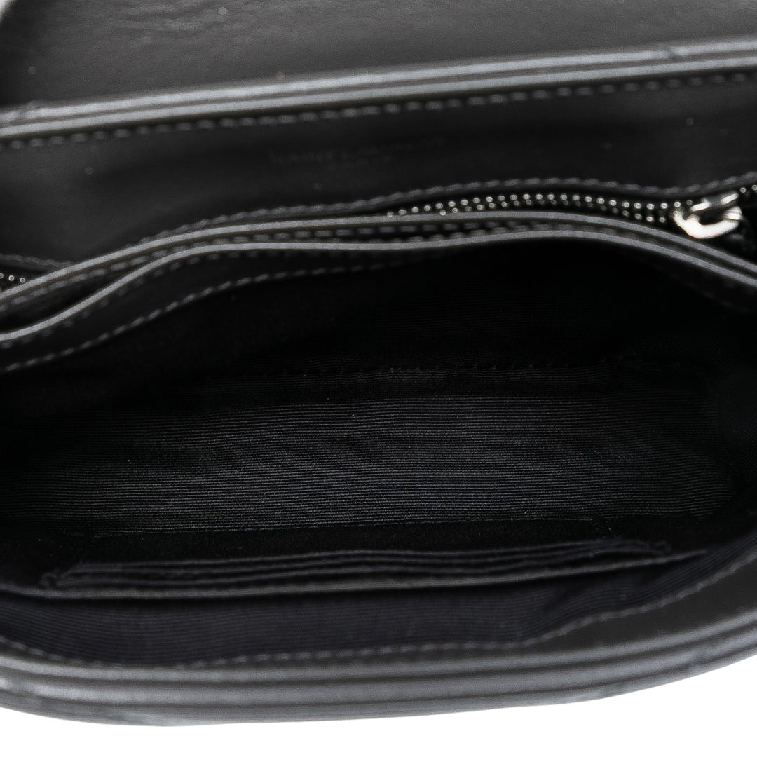 Saint Laurent Toy Matelasse Cuir Monogram LouLou Sac porté croisé