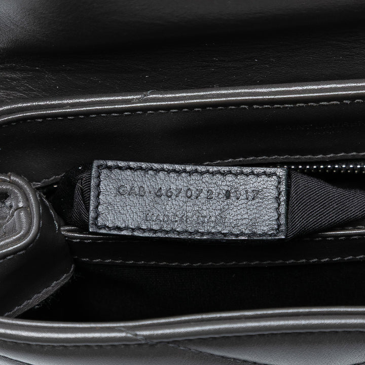 Saint Laurent Toy Matelasse Cuir Monogram LouLou Sac porté croisé