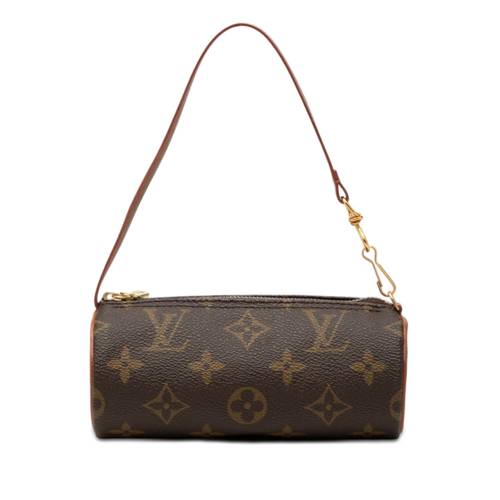 Papillon Pochette Monogramm Braun