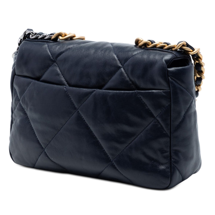 Chanel Medium Cuir d’agneau 19 à rabat