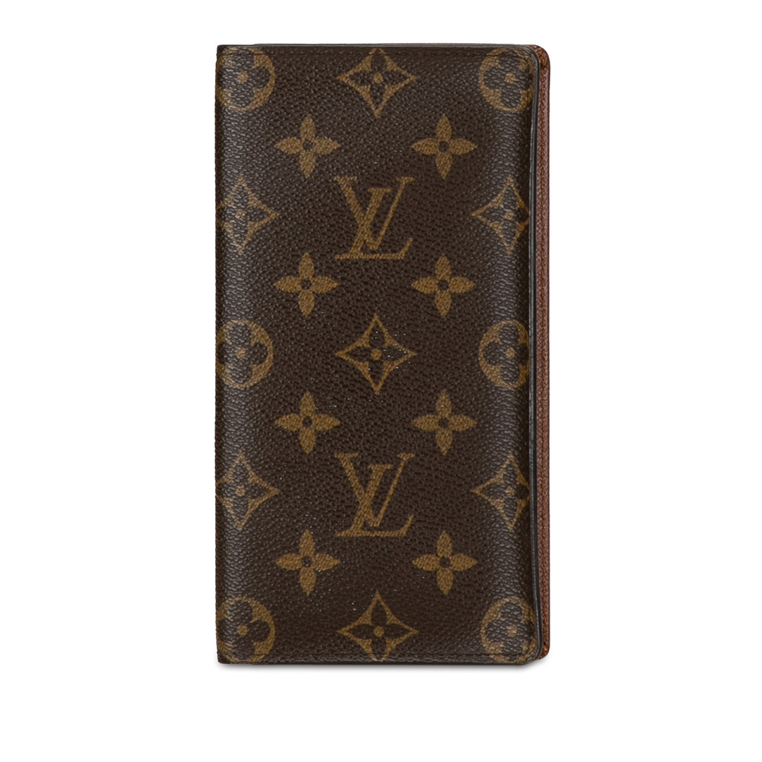 Monogram Brazza Long Wallet Brown - Gaby Paris