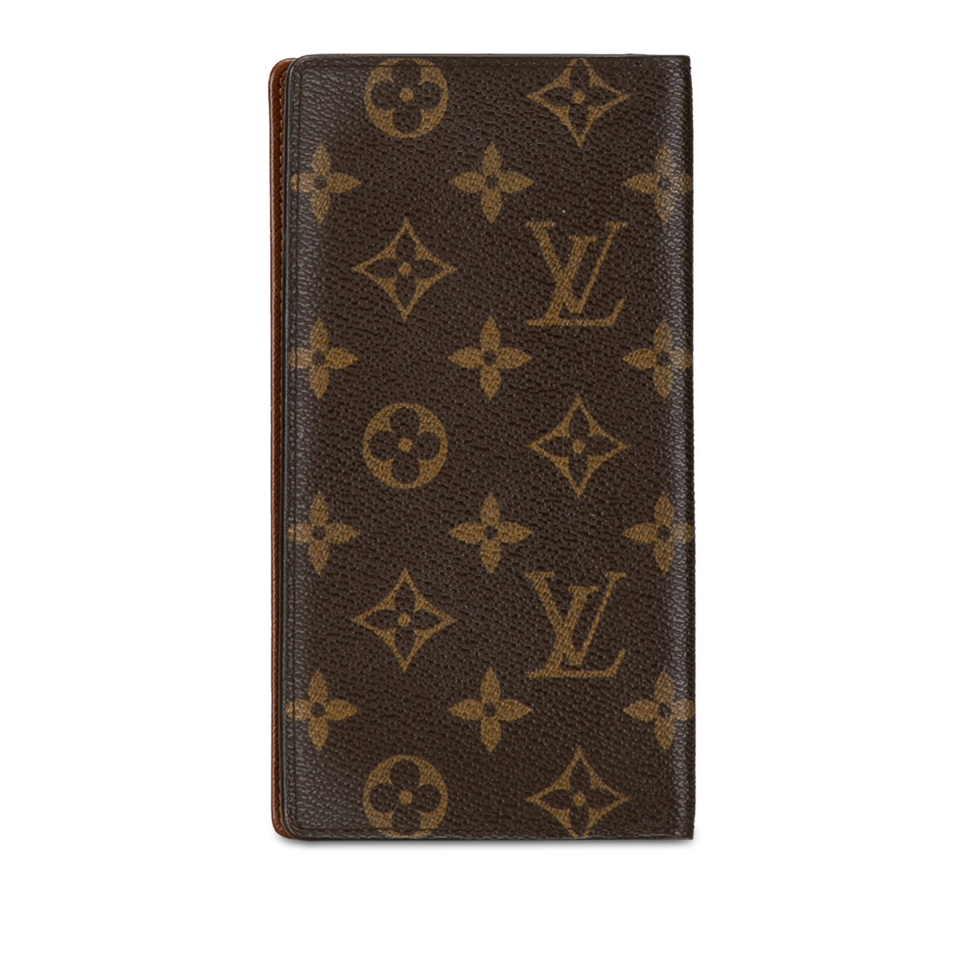 Monogram Brazza Long Wallet Brown - Gaby Paris