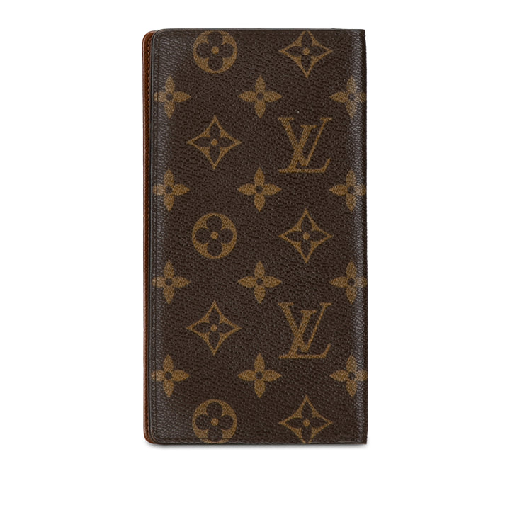 Monogram Brazza Long Wallet Brown - Gaby Paris