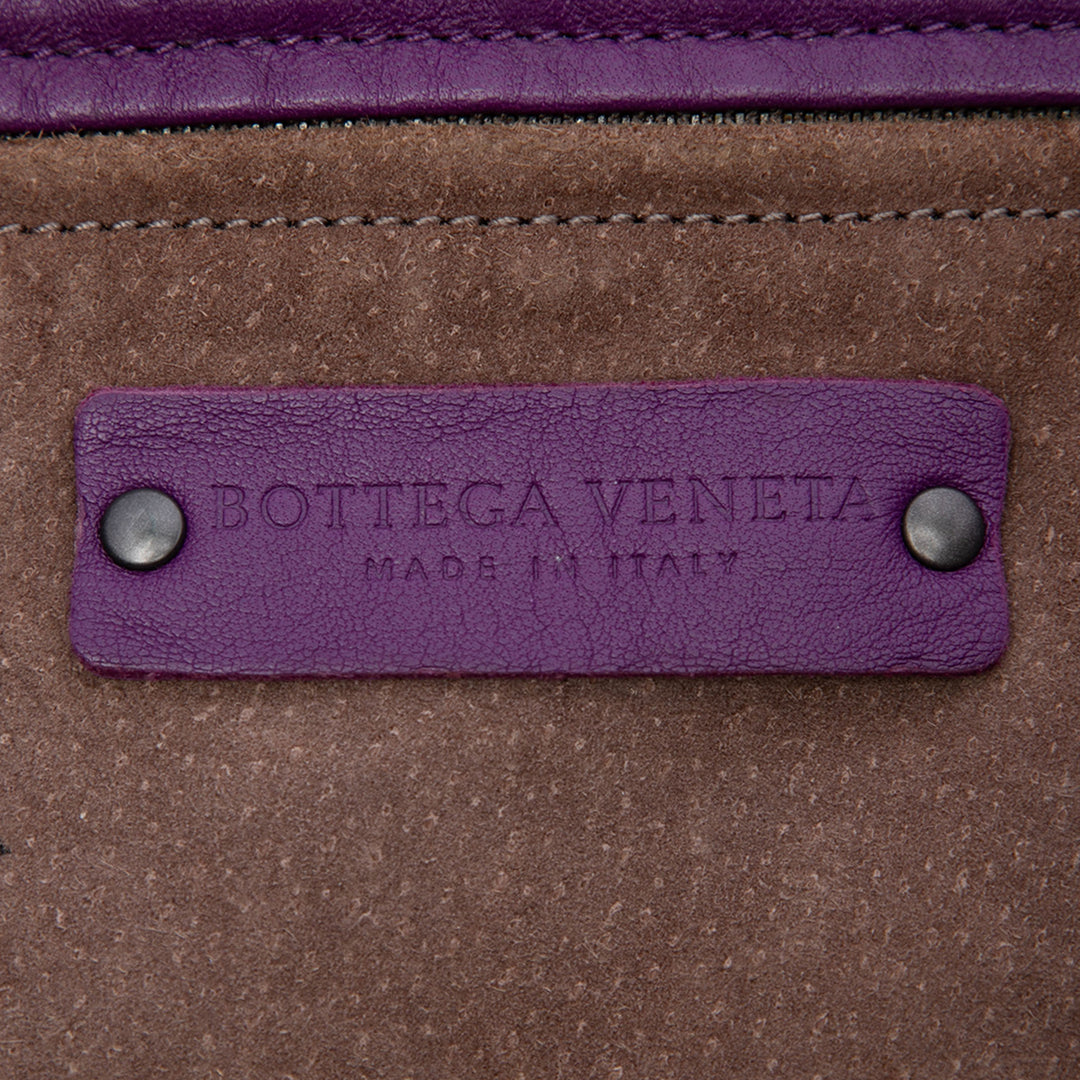 Bottega Veneta Intrecciato Cesta Cabas Moyen Cuir nappa