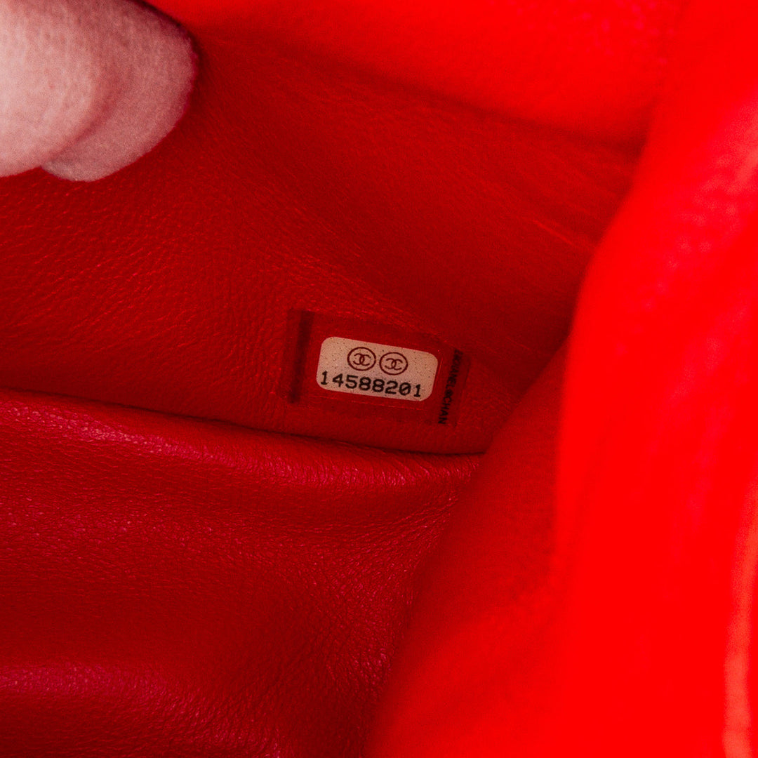 Reissue 2.55 Patent Double Flap 226 Red - Gaby Paris