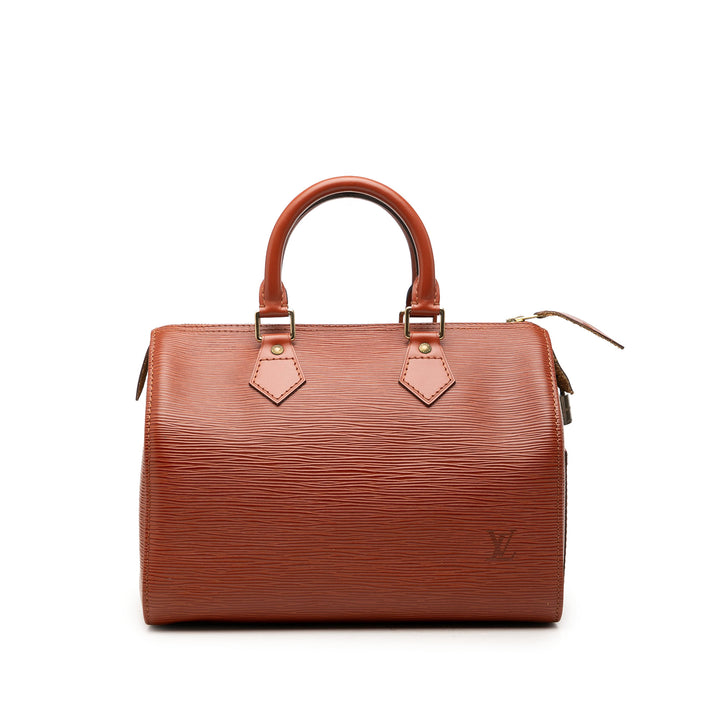Louis Vuitton Speedy 25 Épi Marron – vue principale – GABY PARIS