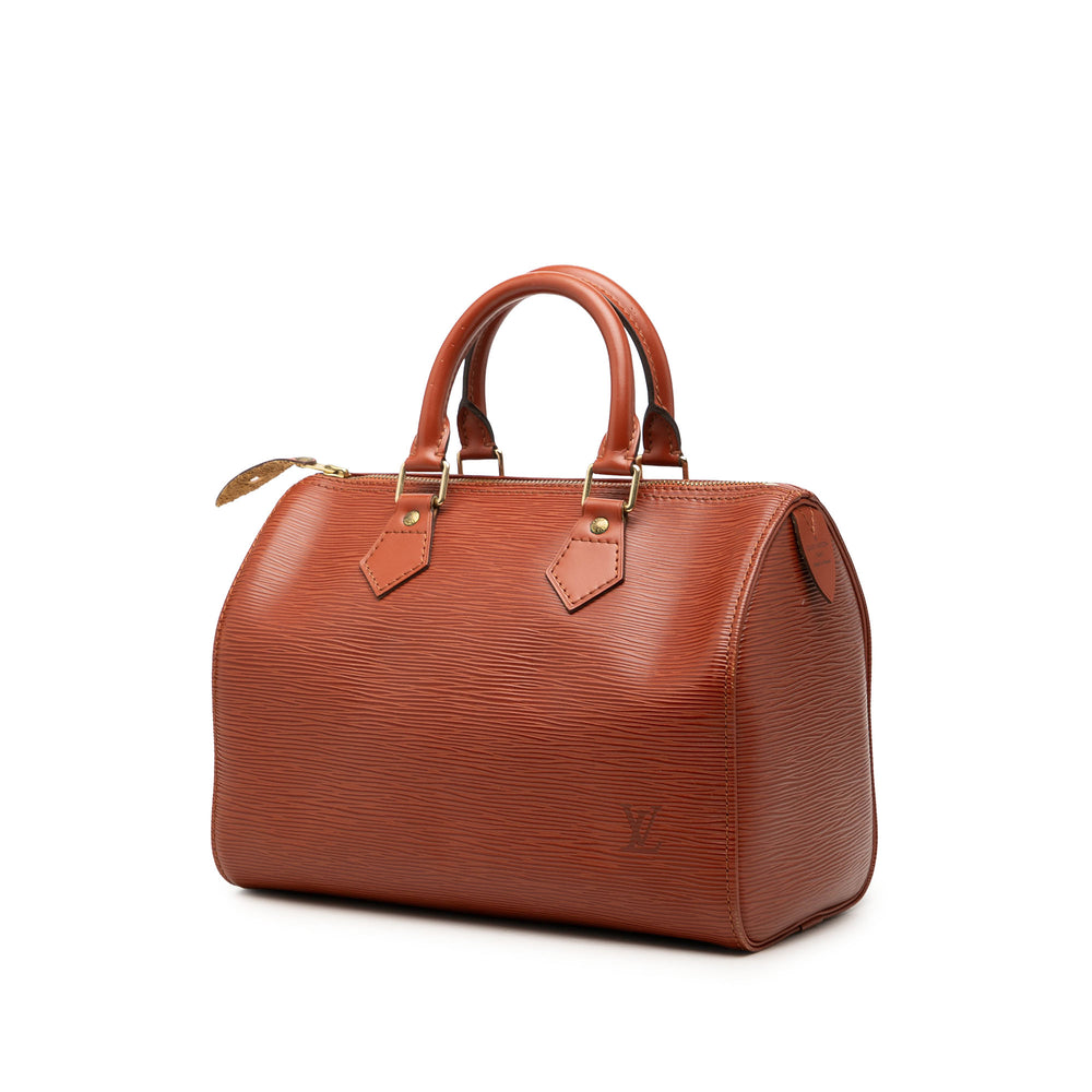 Louis Vuitton Speedy 25 Épi Marron – vue 2 – GABY PARIS