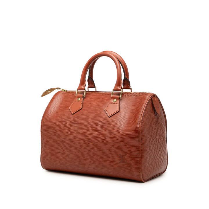 Louis Vuitton Speedy 25 Épi Marron – vue 2 – GABY PARIS