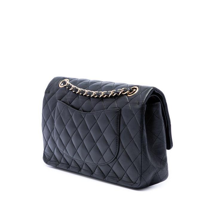 Chanel Medium Classic Cuir d’agneau Double rabat