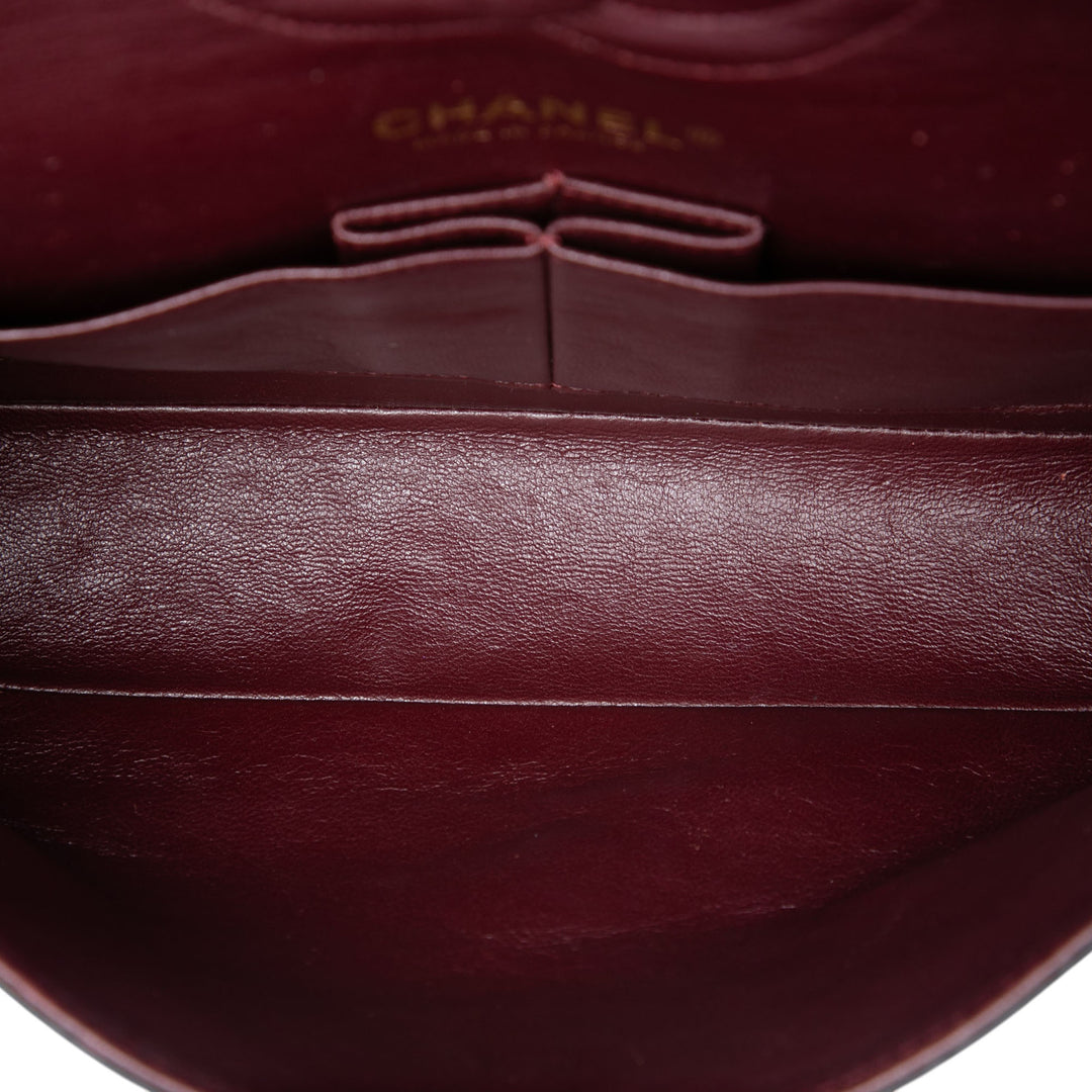 Chanel Medium Classic Cuir d’agneau Double rabat