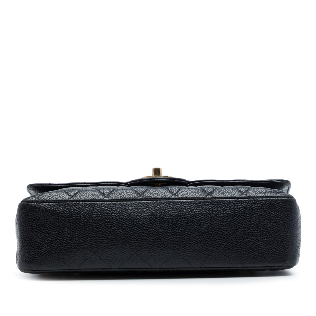 Chanel Medium Classic Caviar Double rabat
