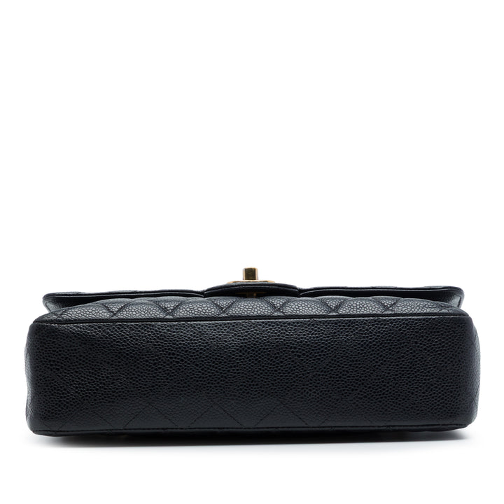 Chanel Medium Classic Caviar Double rabat