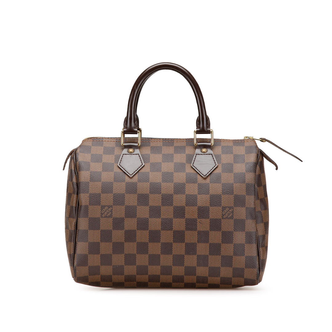 Damier Ebene Speedy 25 Brown - Gaby Paris