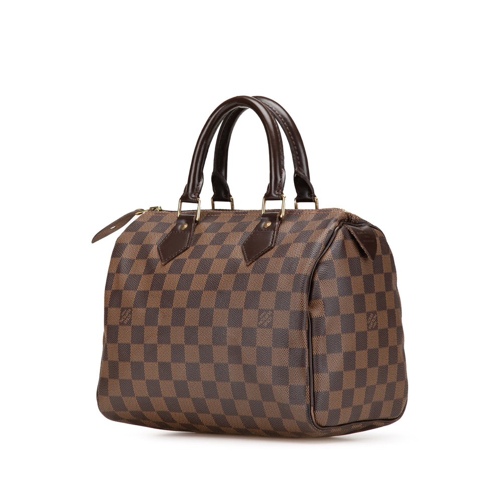 Damier Ebene Speedy 25 Brown - Gaby Paris