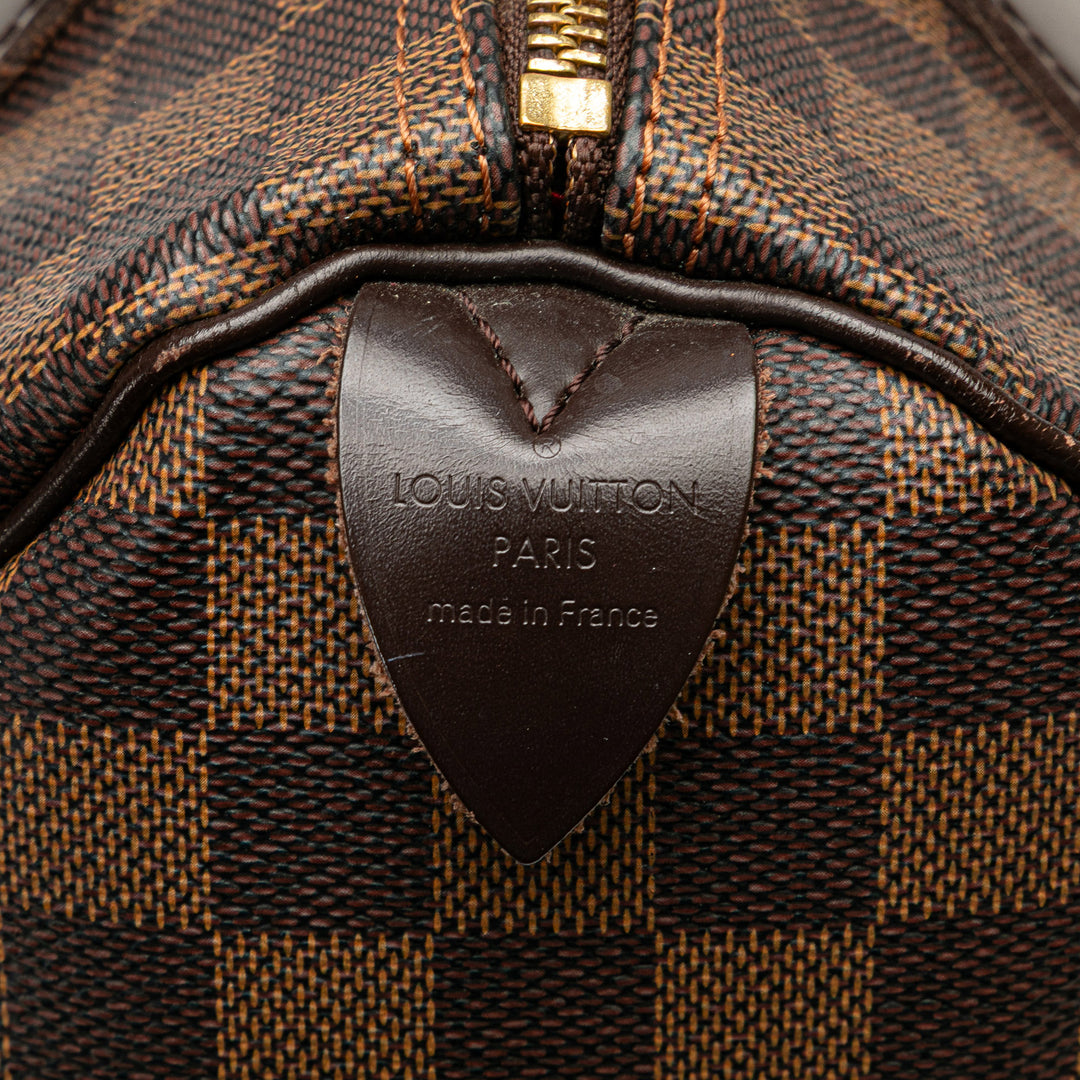 Damier Ebene Speedy 25 Brown - Gaby Paris