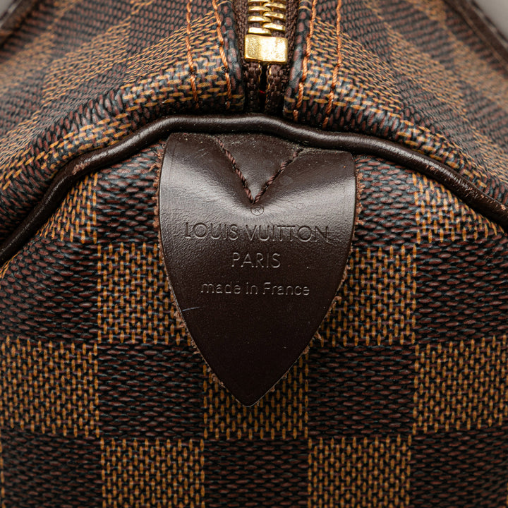 Damier Ebene Speedy 25 Brown - Gaby Paris