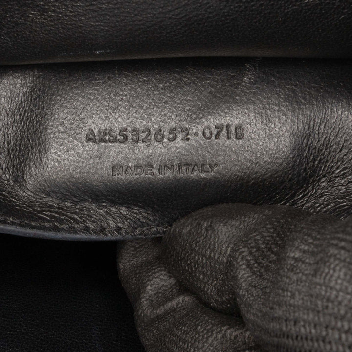 Saint Laurent Medium Chevron Cuir d’agneau Monogram Sulpice Bag