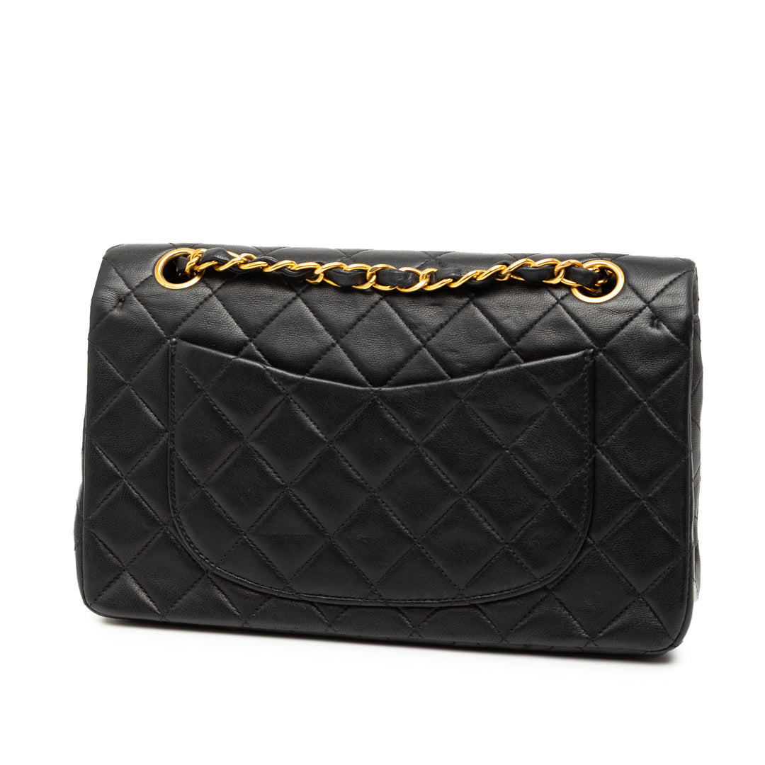 Chanel Small Classic Cuir d’agneau Double rabat