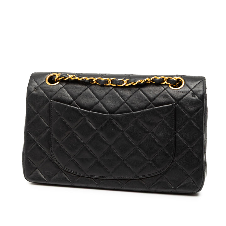 Chanel Small Classic Cuir d’agneau Double rabat
