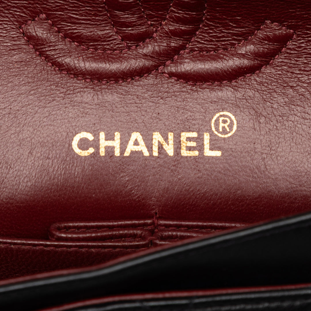 Chanel Small Classic Cuir d’agneau Double rabat