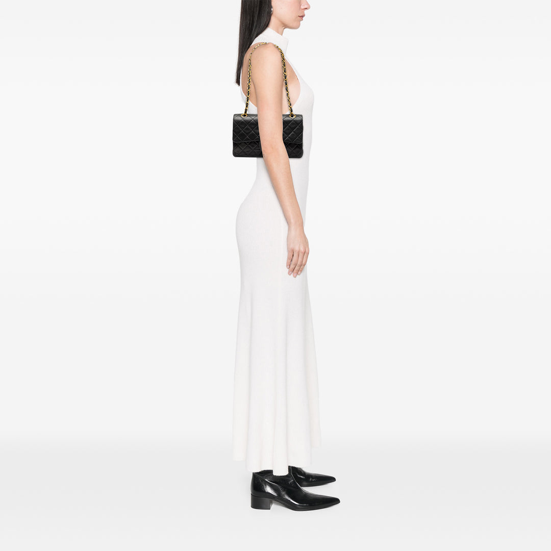 Chanel Small Classic Cuir d’agneau Double rabat