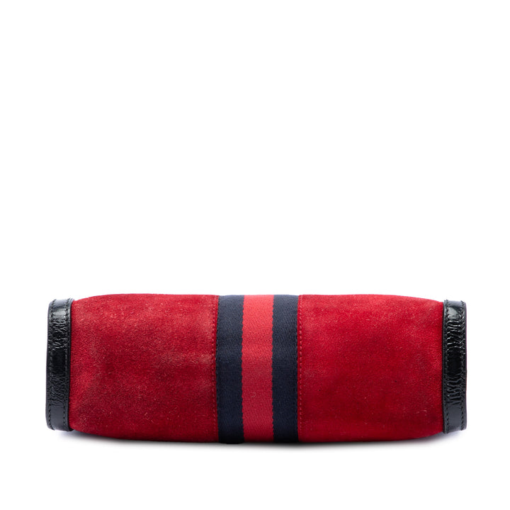 Gucci Sac bandoulière Web Ophidia Chaîne Petit Rouge – vue 3 – GABY PARIS
