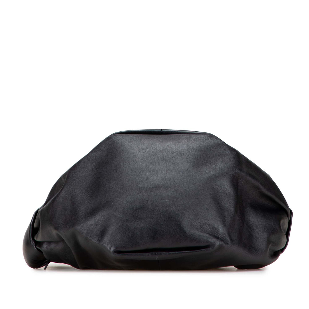 Bottega Veneta Mini Cuir de veau Double Knot Bag Noir – GABY PARIS Authentique